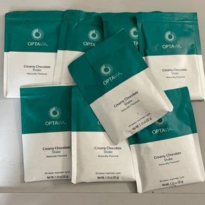 OPTAVIA chocolate shake 8 count exp:12/21